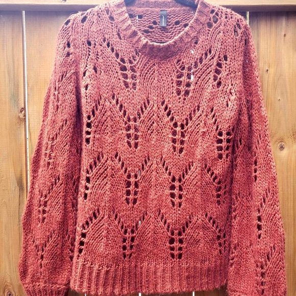 Oversized Sweater in Pumpkin Spice/Nutmeg - Picture 2 of 3